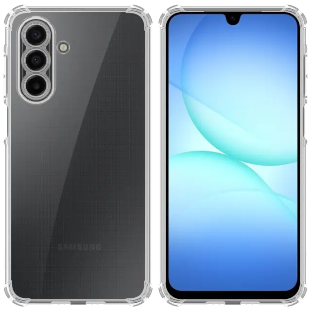 Tactical TPU Plyo Cover for Samsung Galaxy A18 4G / A17 4G/5G Transparent 2