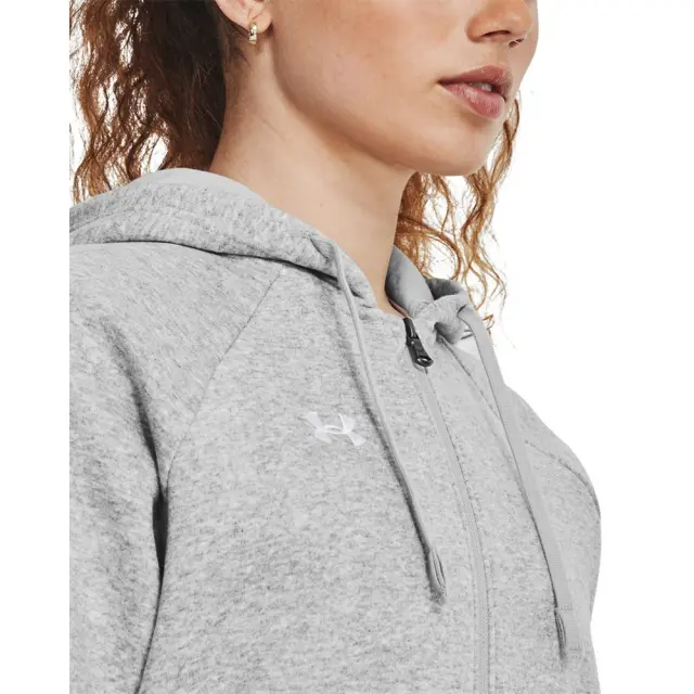 Under Armour Rival Fleece Full-Zip Hoodie (1379497-012) - Γκρί 3