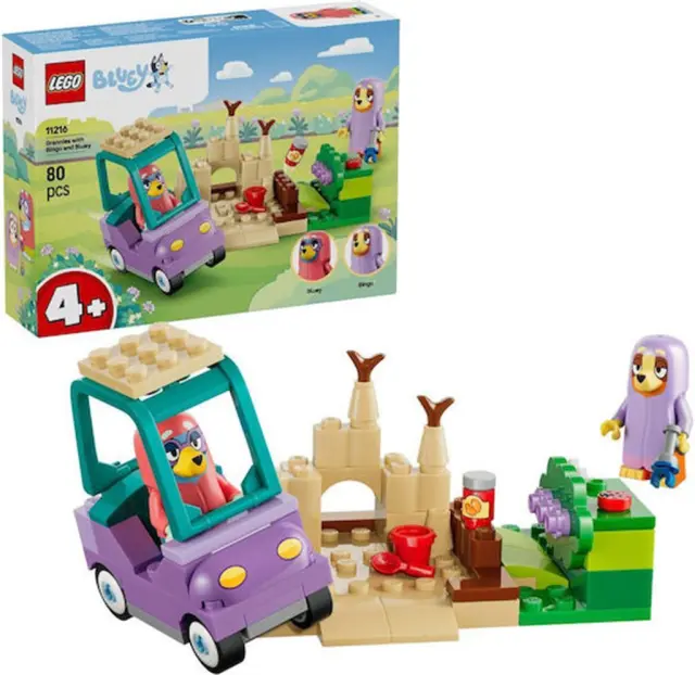 LEGO Bluey Grannies With Bingo And Bluey / 11216 (Lego)