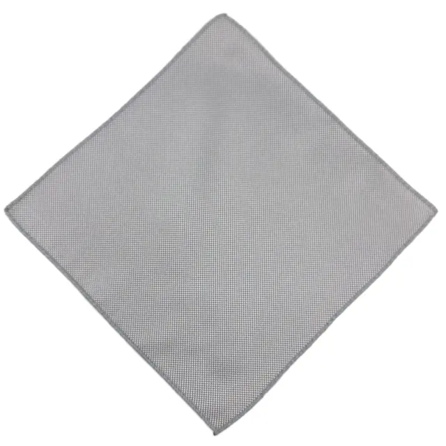 Γκρί Ασημί Μαντήλι Ύφασμα Oxford 25*25 2