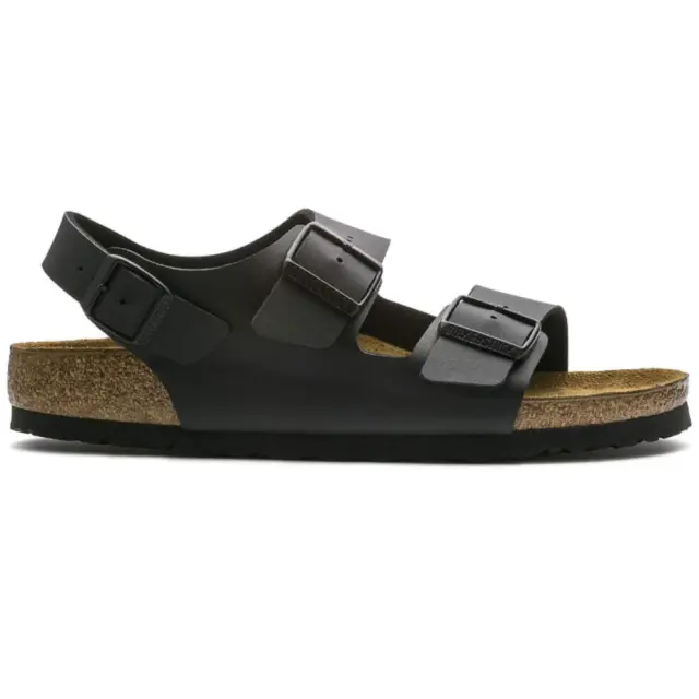 Birkenstock Πέδιλα Unisex Birko-Flor(ανθεκτικό υλικό της Birkenstock-επιτρέπει την επαφή με το νερό) Μαύρο BIR/MILANO 034791 BLACK BF - 41