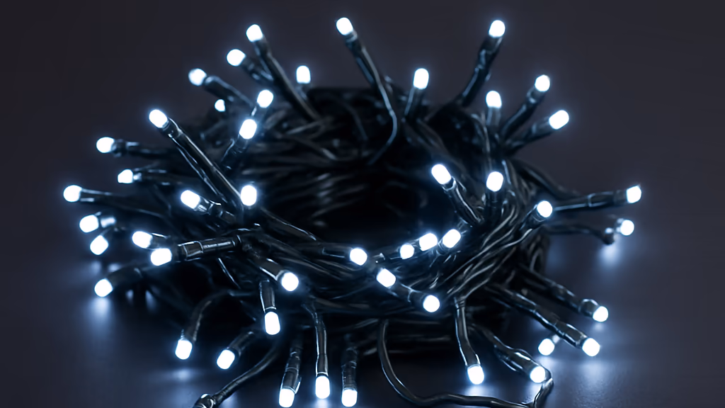 100 Led Λαμπάκια Σε Σειρά Με Πρόγραμμα 8 Λειτουργιών Ψυχρό Λευκό Lucas