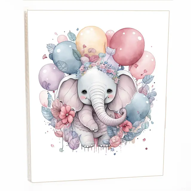 Άλμπουμ pocket με θήκες για 36 φωτογραφίες 13Χ18 ELEPHANT BALOON 04