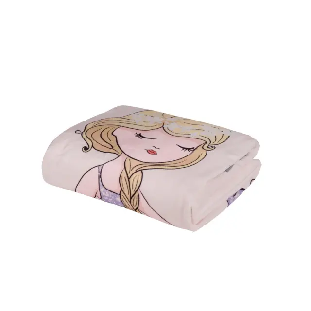 Κουβέρτα Αγκαλιάς 80Χ110 300gsm Fun Das Home 4913 Pink-Lilac 100% Πολυέστερ