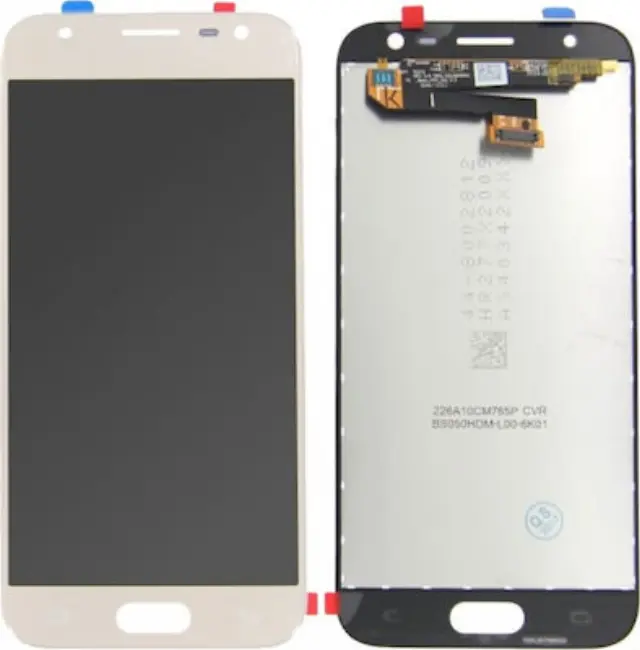 OLED Οθόνη LCD με Μηχανισμό Αφής Assembly για Samsung Galaxy J7 2017 J730F - Χρώμα: Χρυσό