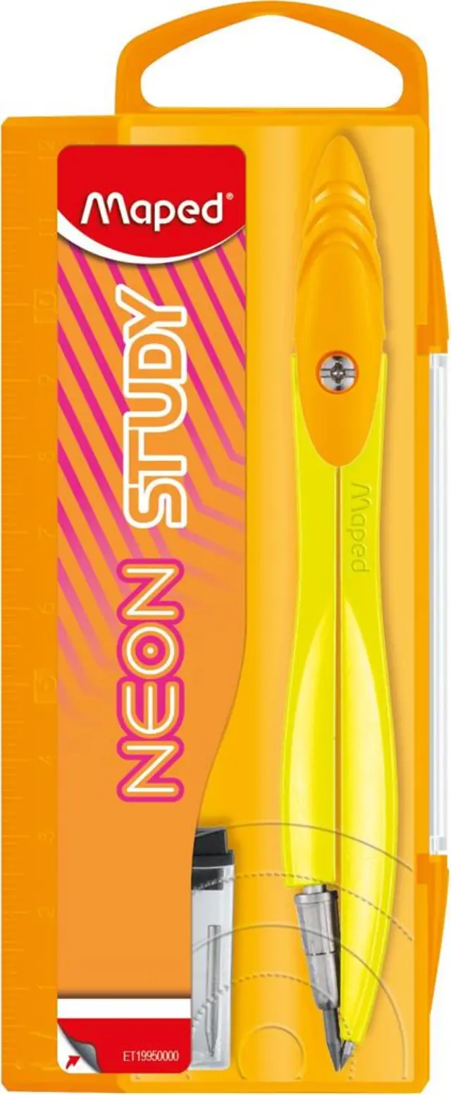 Διαβήτης Study Neon με Μύτη Χ / 199500 (Maped)