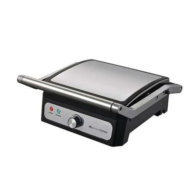 Melchioni Ηλεκτρικό Grill Iris 1800W Silver / Black (IRIS)