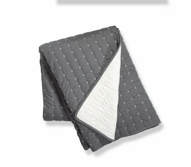 ΚΟΥΒΡ-ΛΙ ΜΙΚΡ-ΠΟΛ BICOLOR-20 220X240 D.GREY-L.GREY - NEF NEF 3