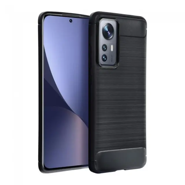 Θήκη CARBON for XIAOMI Redmi 12C black