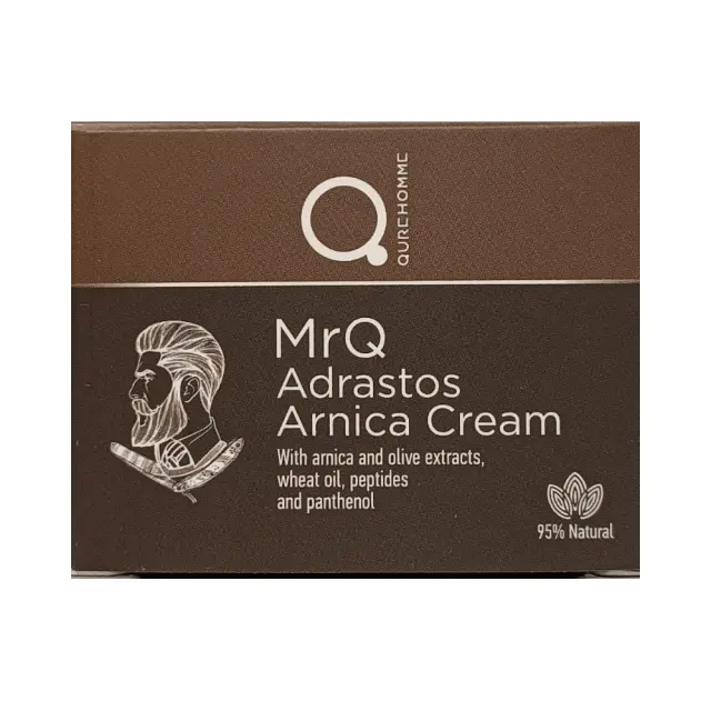 MrQ Adrastos Arnica Cream 50ml by QureHomme - Κρέμα την για ανακούφιση της μυϊκής έντασης 2