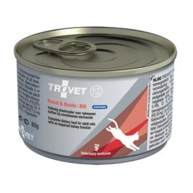 Trovet Cat Υγρή Τροφή – Κονσέρβα Γάτας Renal & Oxalate Chicken 100gr
