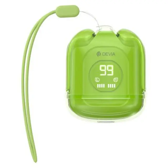 True Wireless Ακουστικά Bluetooth Devia EM406 M6 Smart Πράσινο N63887