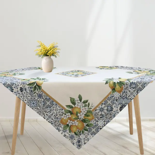Τραπεζοκαρέ Dimeco Simona 140x140 - 140 x 140