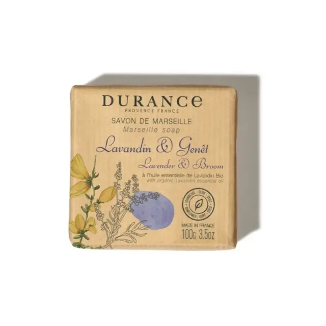 DURANCE Essentiels Solid Shampoo Στερεό σαμπουάν με λεβάντα και γκόρσα για λιπαρά μαλλιά 75gr 3