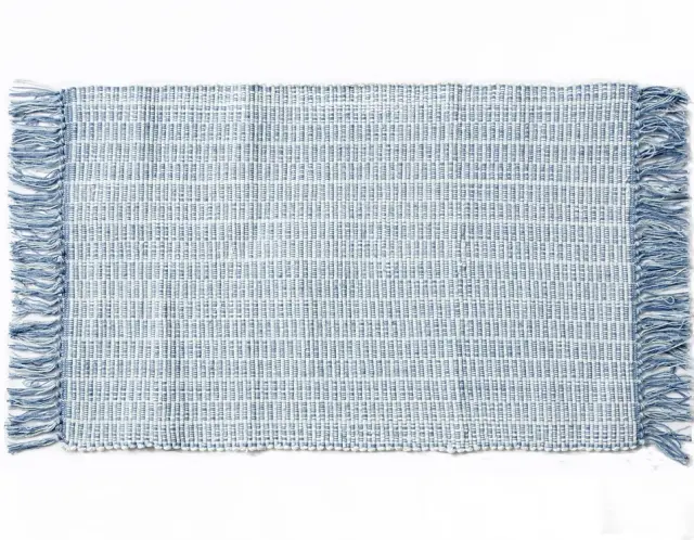 Χαλάκι βαμβακερό 50x80 Lila Blue Palamaiki