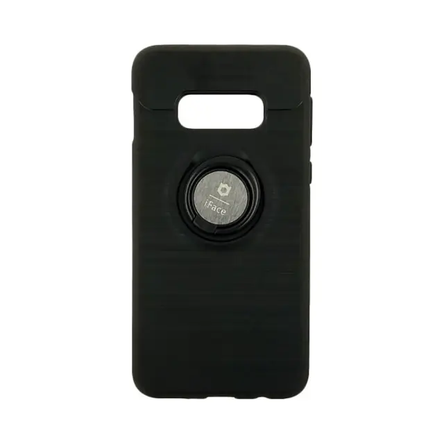 Θήκη Σιλικόνης iFace Ring Silicone Case Samsung Galaxy S10e Μαύρη