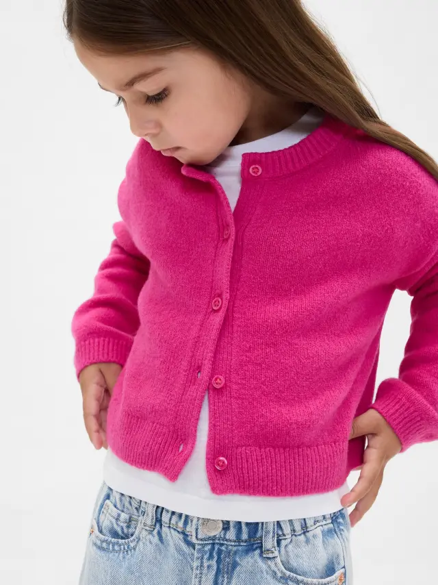 Βρεφική & Νηπιακή CashSoft Ζακέτα Bright fuchsia - 2YRS