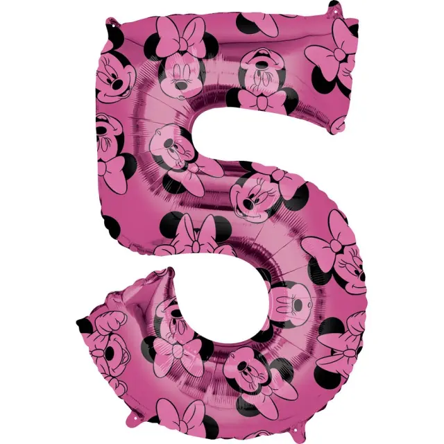 Μπαλόνι Φοιλ 26 Νούμερο 5 Minnie Mouse Forever / 66 εκ