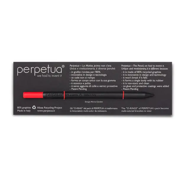 Perpetua Standard Pencil Red