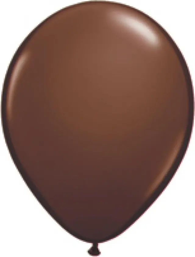 Μπαλόνια πολύ μικρά 5 Καφέ Chocolate Fashion /100 τεμ