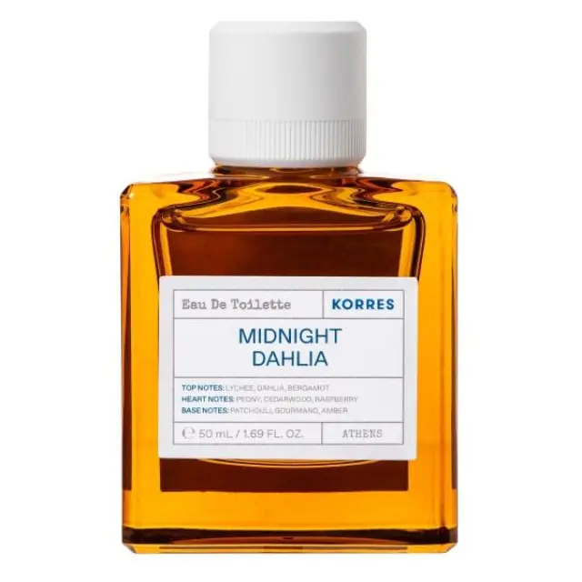 Korres Midnight Dahlia Eau De Toilette Άρωμα με Νότες Lychee, Dahlia, Bergamot 50ml