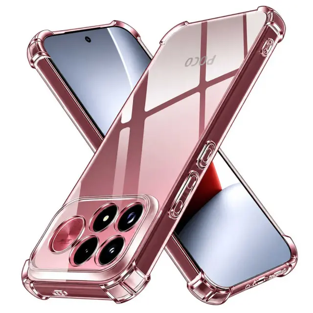 Techsuit - Shockproof Clear Silicone - Xiaomi Poco F9 Ultra - Clear