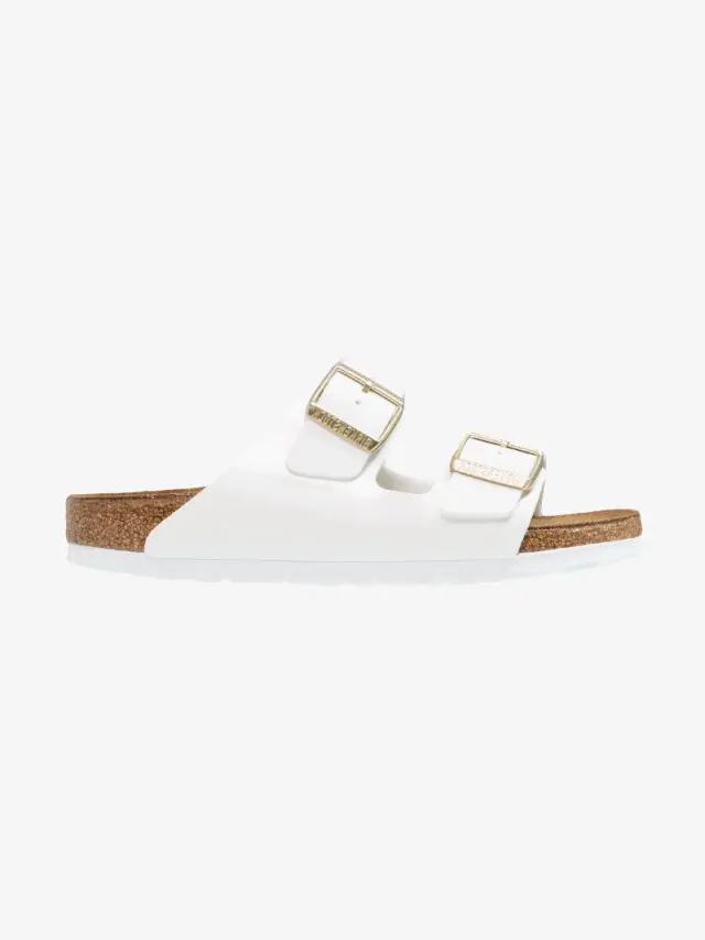 Birkenstock Πέδιλα Γυναικείο Birko-Flor(ανθεκτικό υλικό της Birkenstock-επιτρέπει την επαφή με το νερό) Άσπρο BIR/ARIZONA 1005294P/WHITE 3