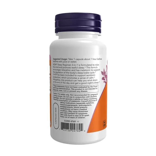 Now Foods Sleep Regimen 3-in-1 3