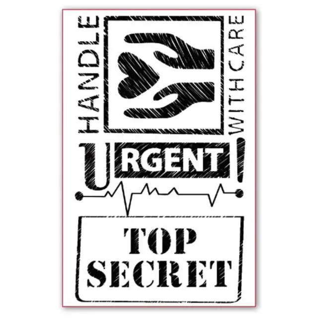 Σφραγίδα 7x11cm - Top Secret