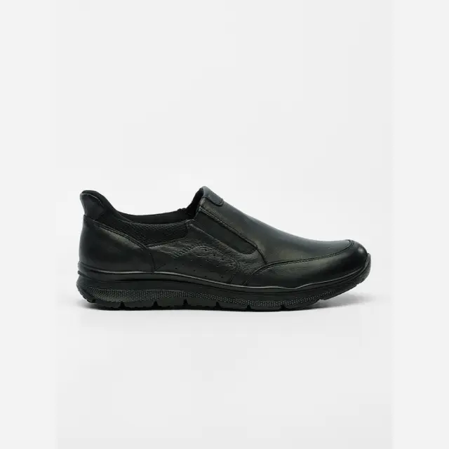 Imac Μοκασίνια-Loafers Ανδρικό δέρμα Μαύρο IMA/352151 BLACK