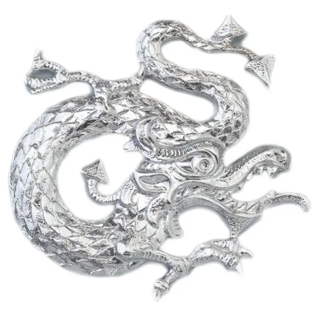 Μεταλλικό Διακοσμητικό Dragon 45x40mm - 1τεμ