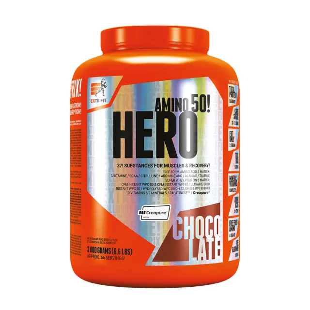 Extrifit Hero chocolate, 3000-g