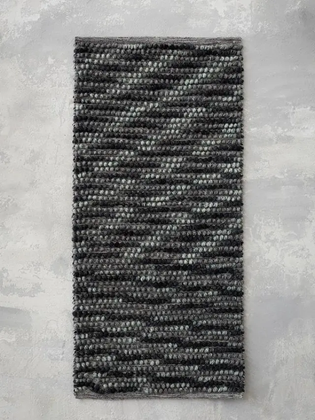 Χαλάκι βαμβακερό 60x130 Besida Gray nima