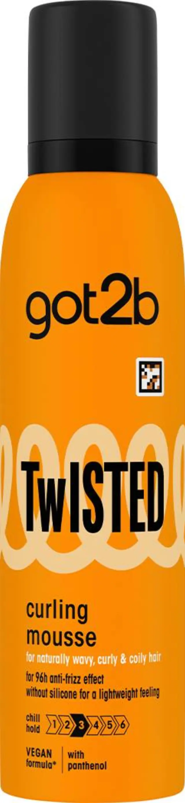 Schwarzkopf Got2B Twisted Mousse Curls Αφρός Μαλλιών 250ml