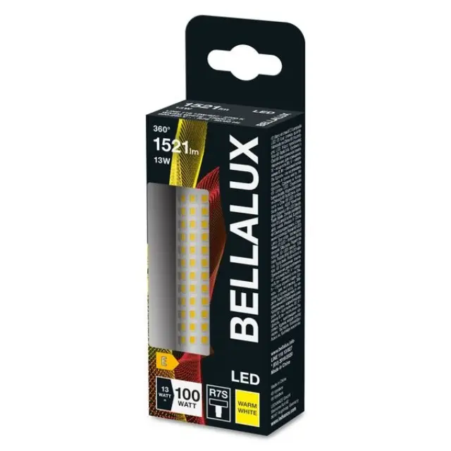 BELLALUX® LED LINE R7s 118.00 mm 100 13 W/2700 K R7s