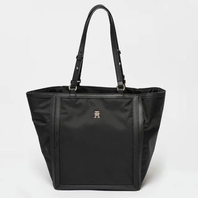 Τσάντα Ώμου Tommy Hilfiger AW0AW15717-BDS Μαύρο - Single Size
