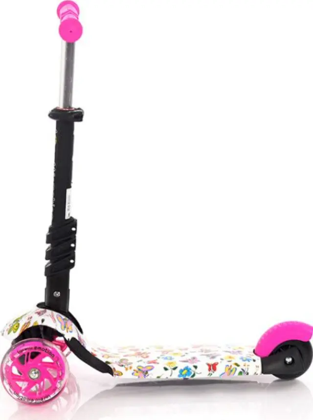 Lorelli Junior Scooter Smart Pink Butterflies 10390020021 3