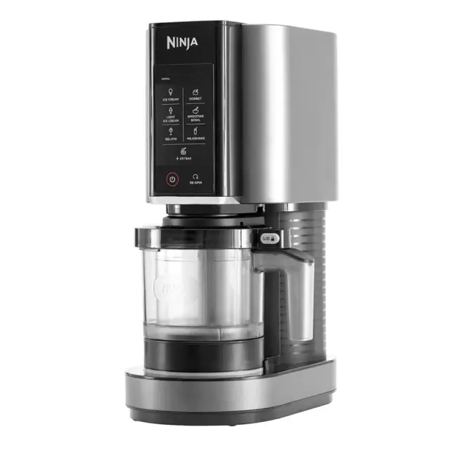 Ninja NC302EU CREAMi Ice Cream & Frozen Dessert Maker Παγωτομηχανή 3x473ml Black / Silver 2
