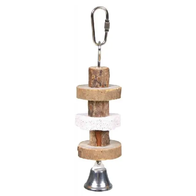 Trixie Ξύλο Ροκανίσματος με Πέτρα Λάβας (16cm) 0x16x0cm Μονόχρωμο