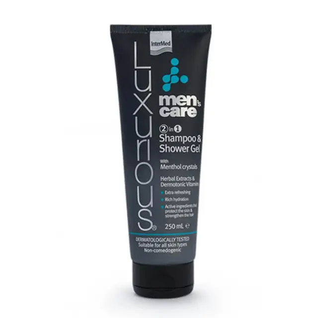 Intermed Luxurious Men s Care 2 in 1 Shampoo & Shower Gel 250ml