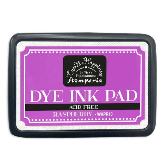 Μελάνι σε ταμπόν για σφραγίδες Dye Ink Pad, Stamperia, Raspberry