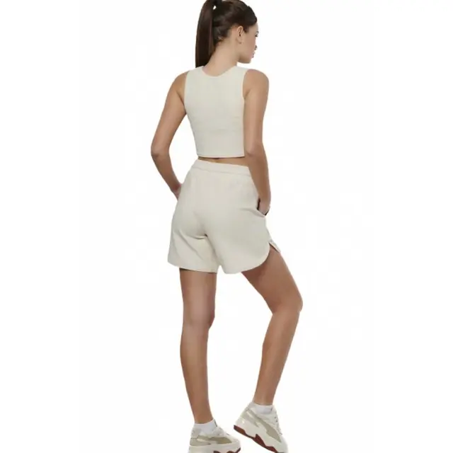 Body Action Women's Sports Shorts Εκρού 031523-05A (Body Action) 3