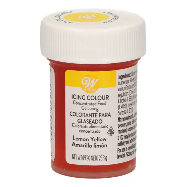Χρώμα σε Πάστα Wilton - Λεμονί - 28γρ.
