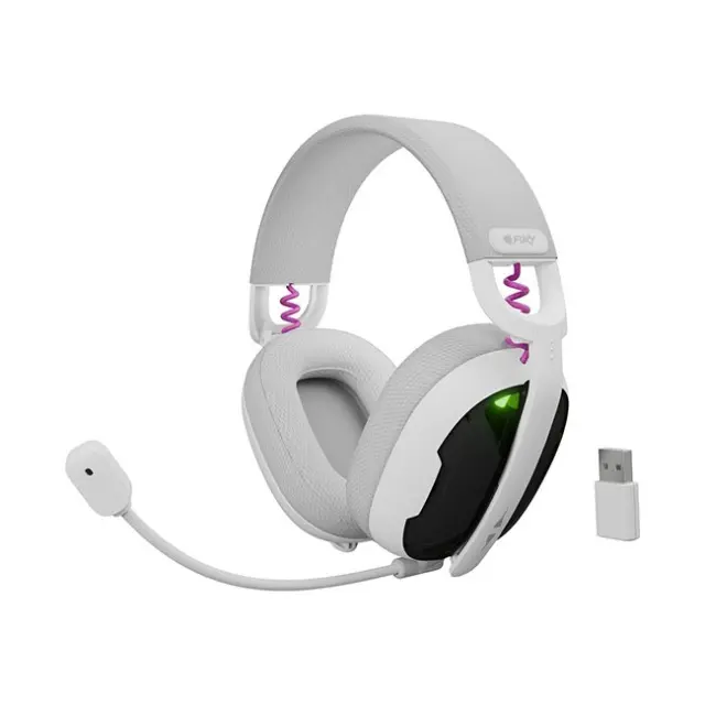 Fury Gaming Headset Fukiya F6 White (NFU-2337)