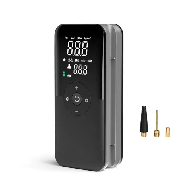Τρόμπα ελαστικών αεροσυμπιεστής – Carsun tire inflator 100psi 2