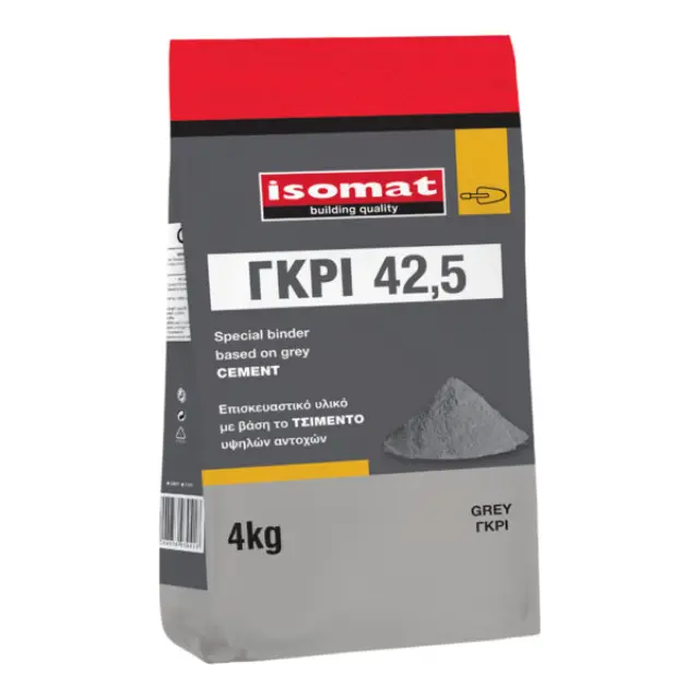 ISOMAT ΓΚΡΙ 42,5 ΤΣΙΜΕΝΤΟ 4KG