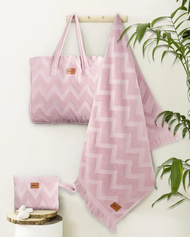 Νεσεσέρ Θαλάσσης 23x32 Nima Vida 100% βαμβακερό- Pink 2