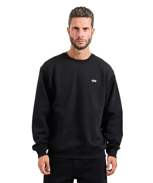 Vans - Ανδρικό Φούτερ Left Chest Ii Loose Crew VN000P20-BLK Μαύρο - S