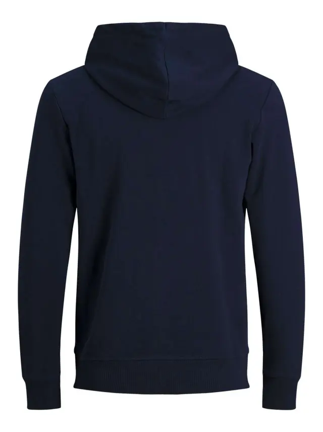 JJEBASIC SWEAT ZIP HOOD NOOS Navy Blazer 2