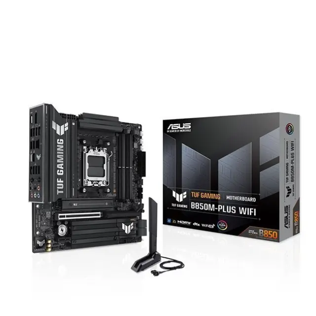 Asus TUF GAMING B850M-PLUS WIFI Motherboard Micro ATX με AMD AM5 Socket 90MB1IY0-M0EAY0